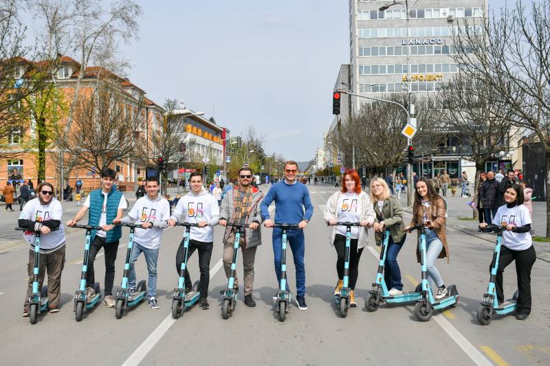 Banja Luka dobila 200 novih električnih trotineta