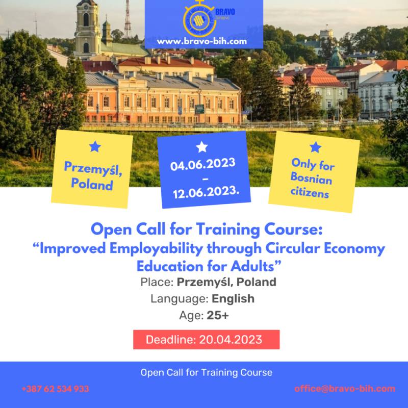 Open call for training course "IDEA" in Przemysl, Poland