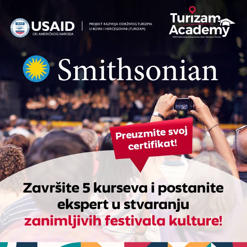 Završite 5 kurseva i postanite ekspert u stvaranju zanimljivih festivala kulture