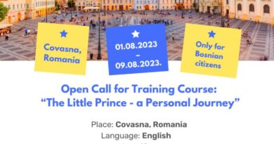 Open call for three participants for Training Course ”The Little Prince – a Personal Journey”