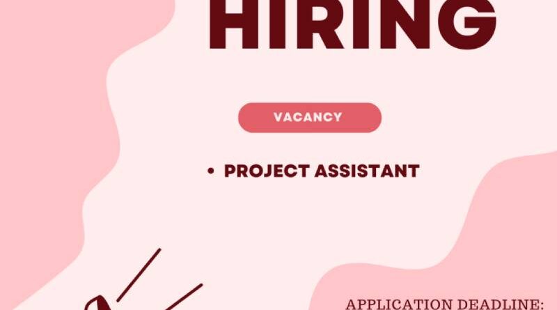 Call for Project Assistant – YEU International