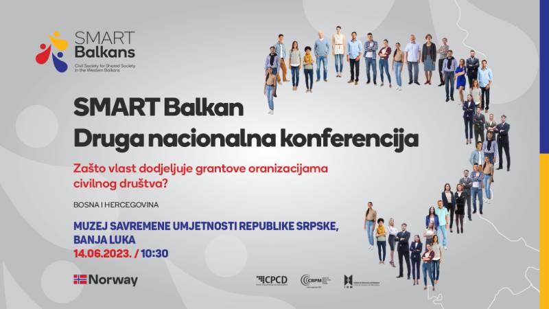 Druga nacionalna konferencija za BiH: SMART Balkan – Civilno društvo za povezan Zapadni Balkan