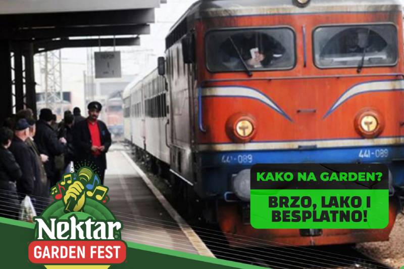 Na “Nektar Garden Fest” i ovog ljeta besplatno vozom