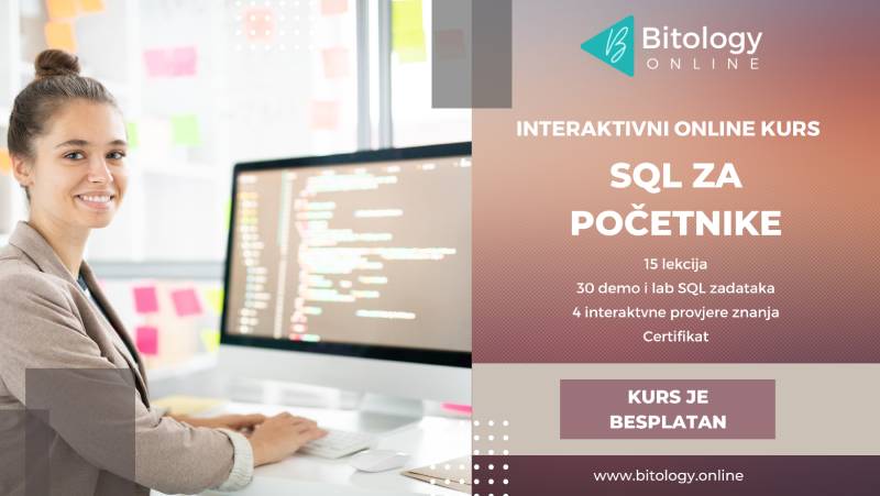 Besplatna ljetna škola SQL-a