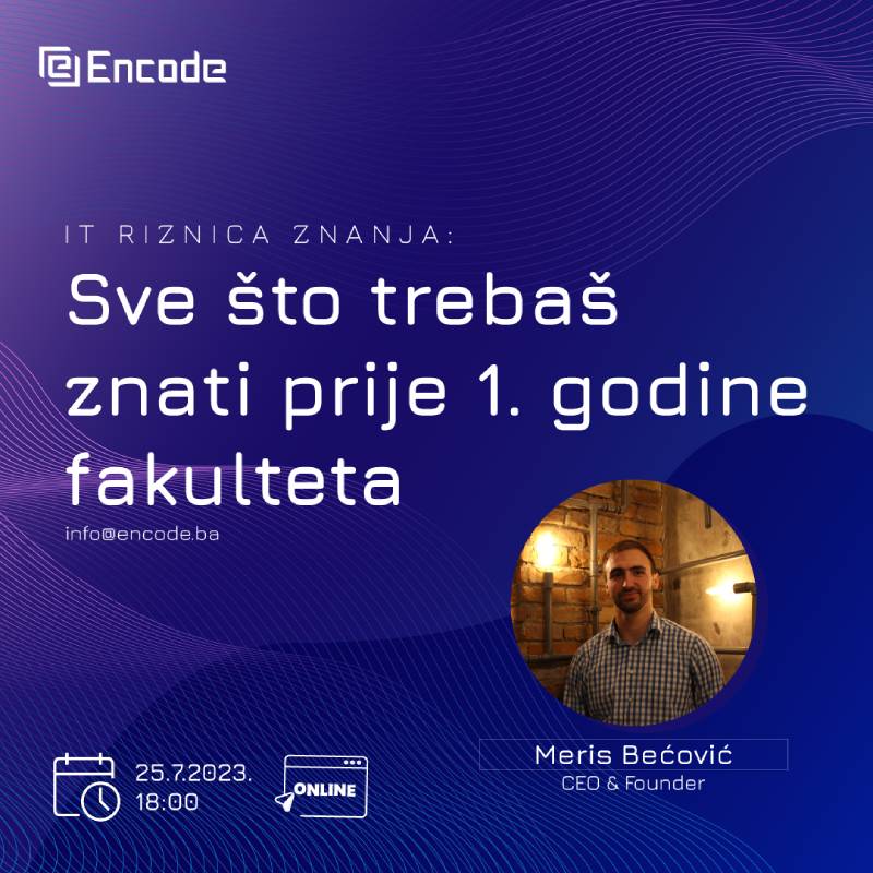 Besplatna online sesija: Sve što trebaš znati prije 1. godine fakulteta