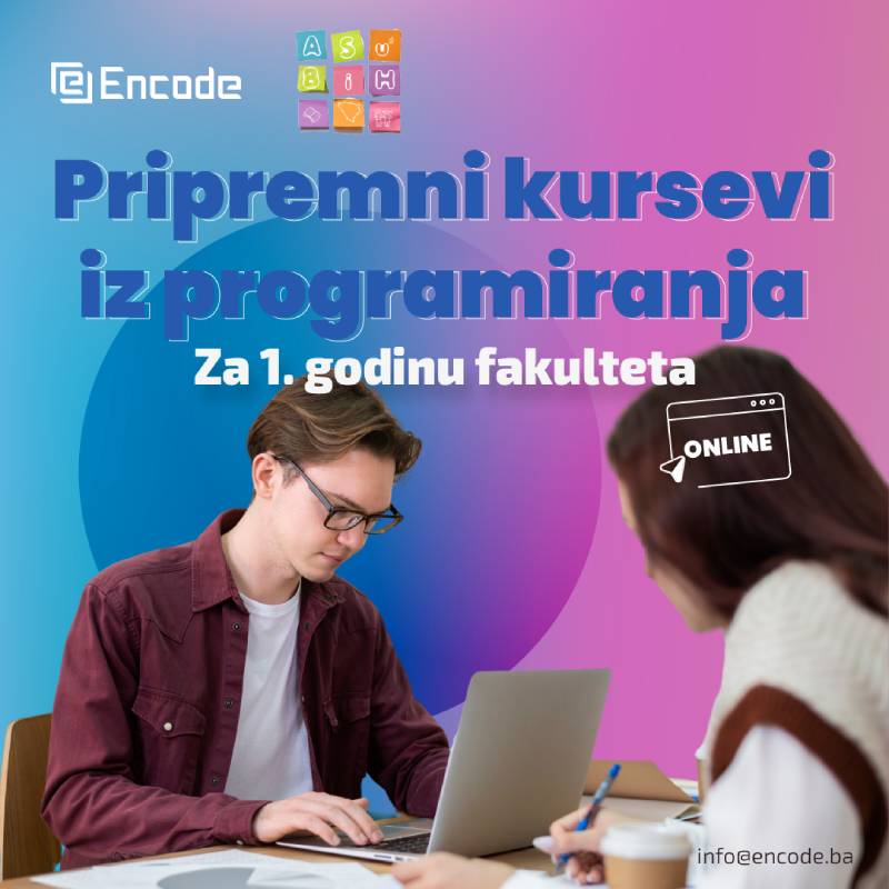 Pripremni kursevi programiranja za 1.godinu fakulteta