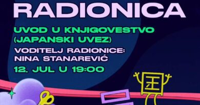 Radionica: Uvod u knjigovedstvo (japanski uvez)