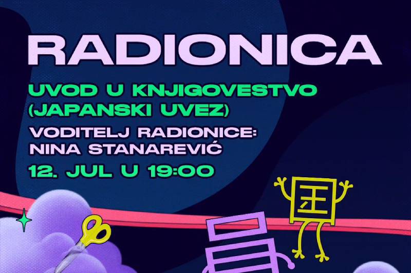 Radionica: Uvod u knjigovedstvo (japanski uvez)