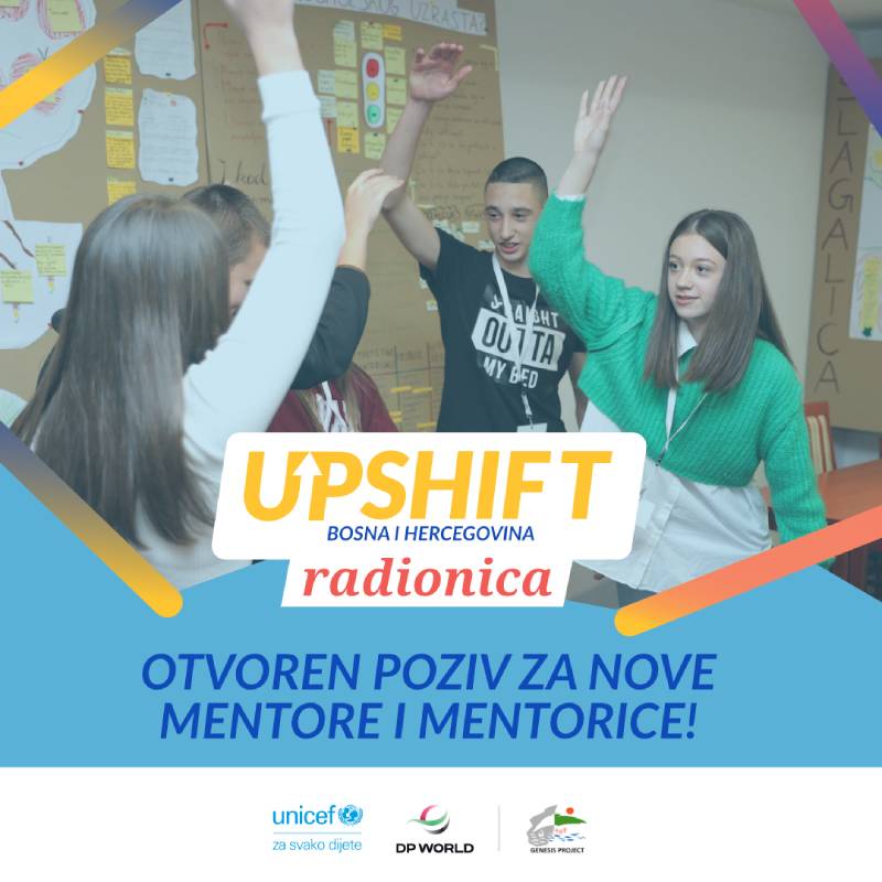 Otvoren poziv za mentore i mentorice nove UPSHIFT radionice