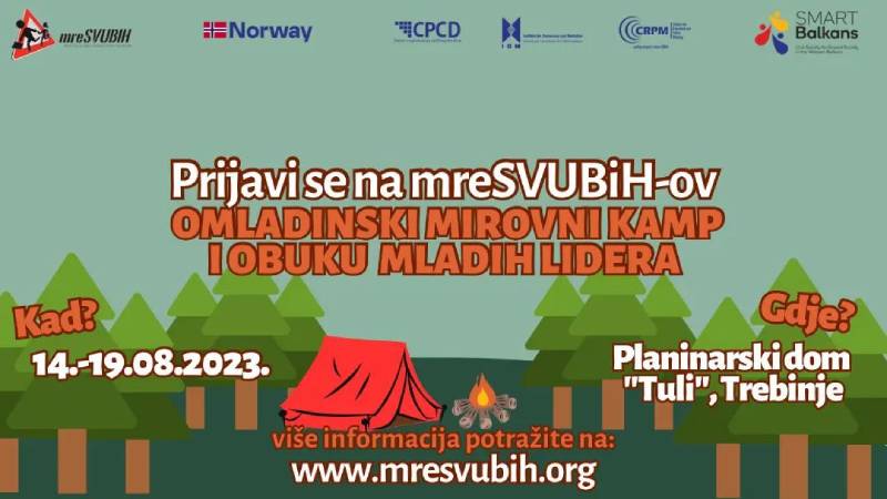 mreSVUBiH Omladinski mirovni kamp