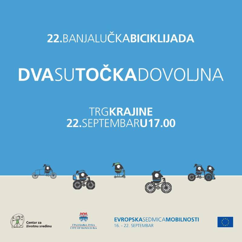 22. banjalučka biciklijada „Dva su točka dovoljna“