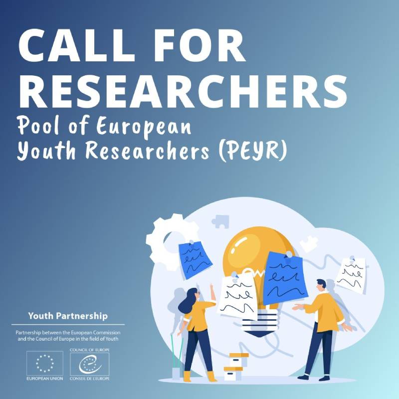 Call for researchers: Pool of European Youth Researchers (PEYR)