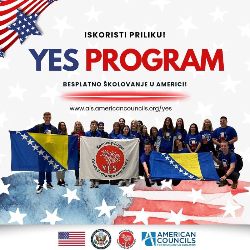 YES program - besplatno školovanje u Americi