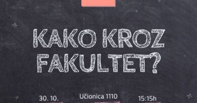 Radionica: Kako kroz fakultet?