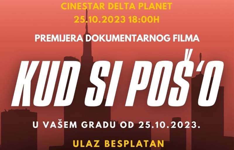 Premijera prvog dokumentarnog filma u BiH o odlasku mladih “Kud si poš’o?”