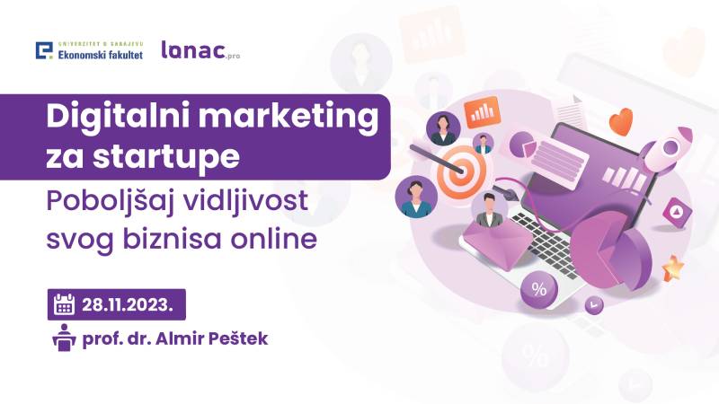 Besplatna radionica: Digitalni marketing za startupe - Poboljšaj svoj biznis online