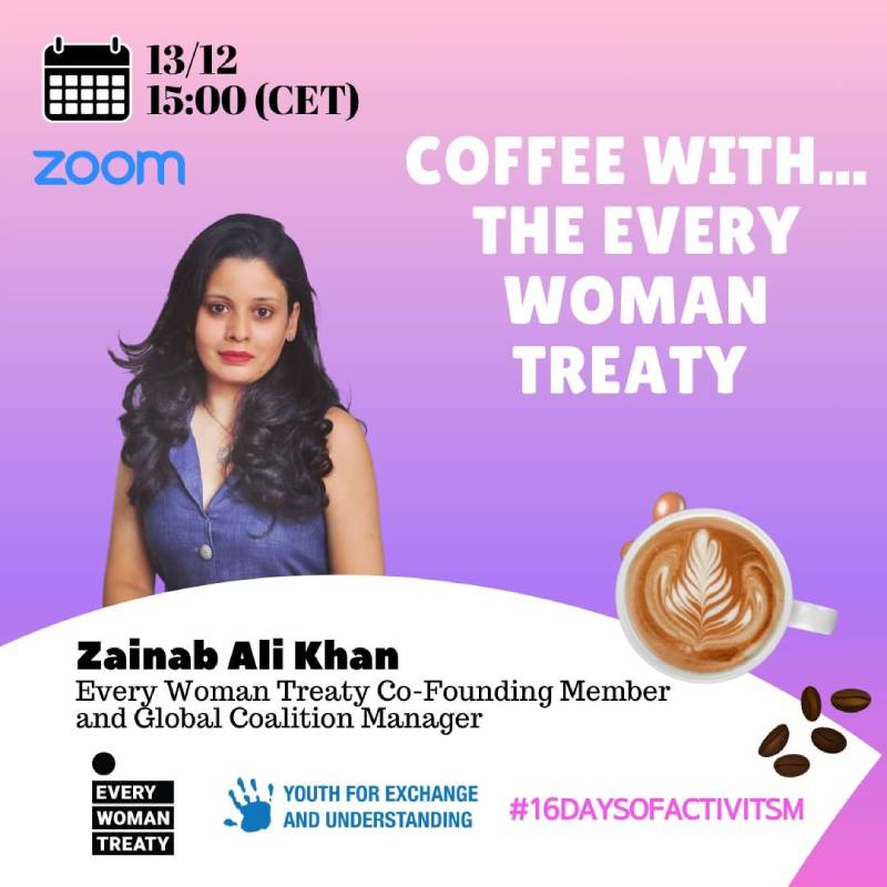 "Coffee with..." The Every Woman Treaty!