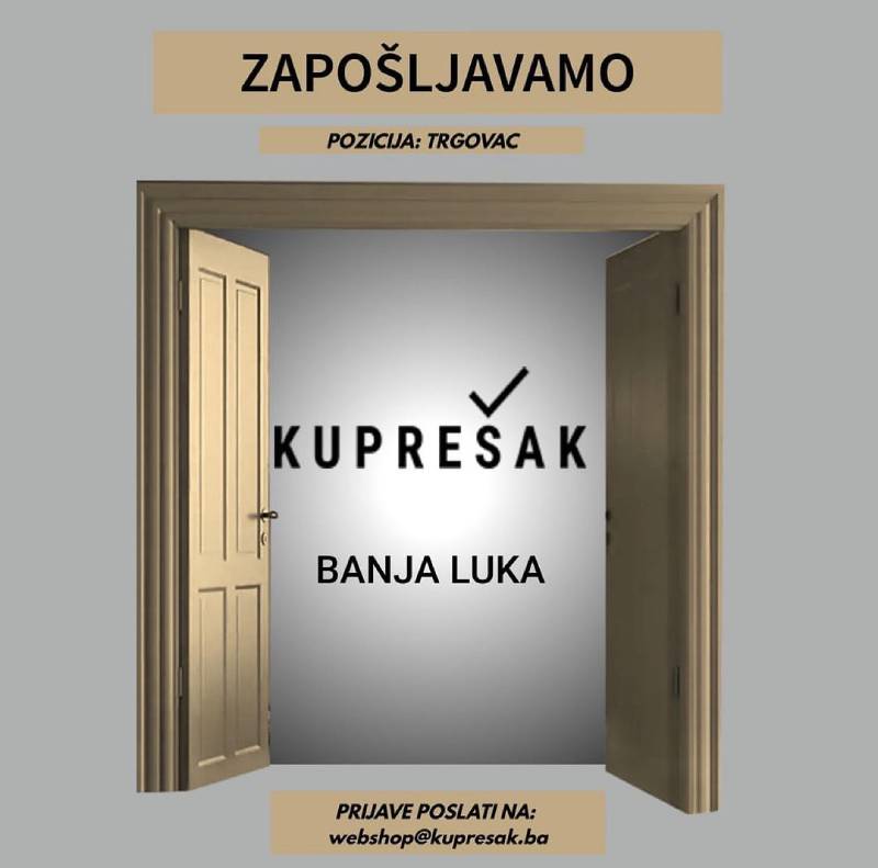 Kuprešak zapošljava