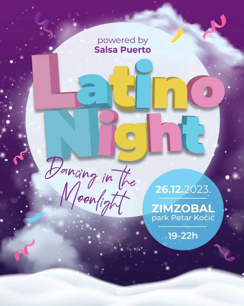 Latino night u Zimzobalu