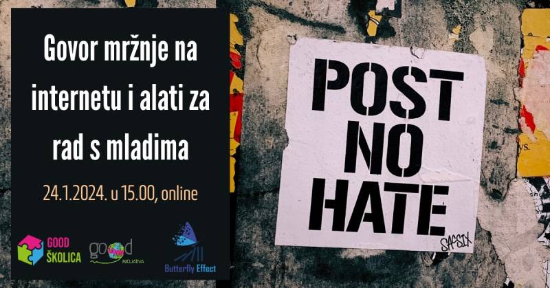 GOOD školica: „Govor mržnje na internetu i alati za rad s mladima“