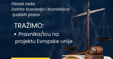 KONKURS ZA POSAO: HCA BL traži pravnika/icu