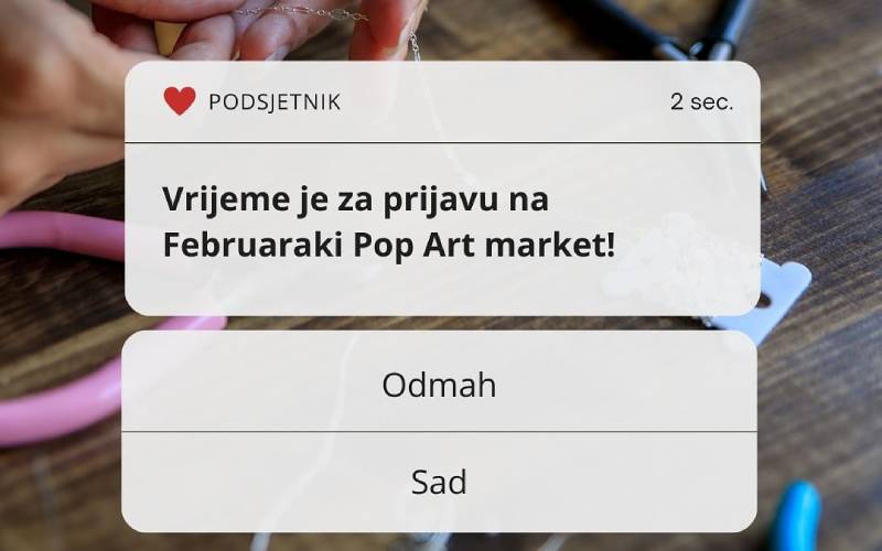 Konkurs za februarski PopArt market