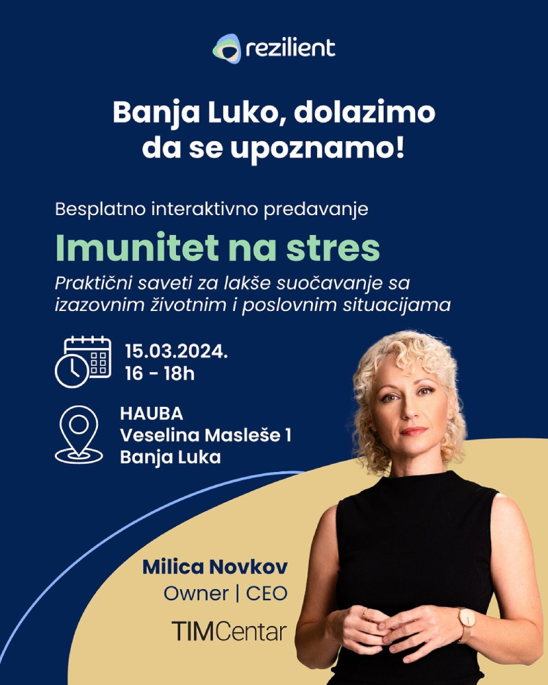 Interaktivno predavanje: Imunitet na stres