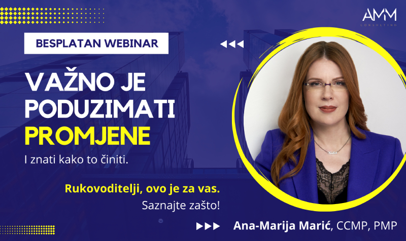 Webinar: Važno je preduzimati promjene i znati kako to činiti