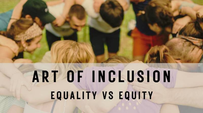 Training Course: ART OF INCLUSION EQUALITY VS EQUITY