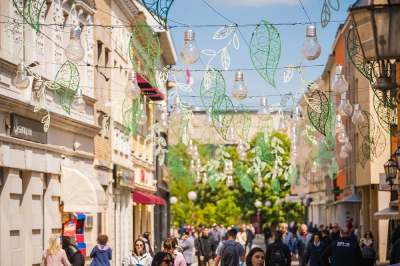 Gospodska ulica u proljećnom ruhu