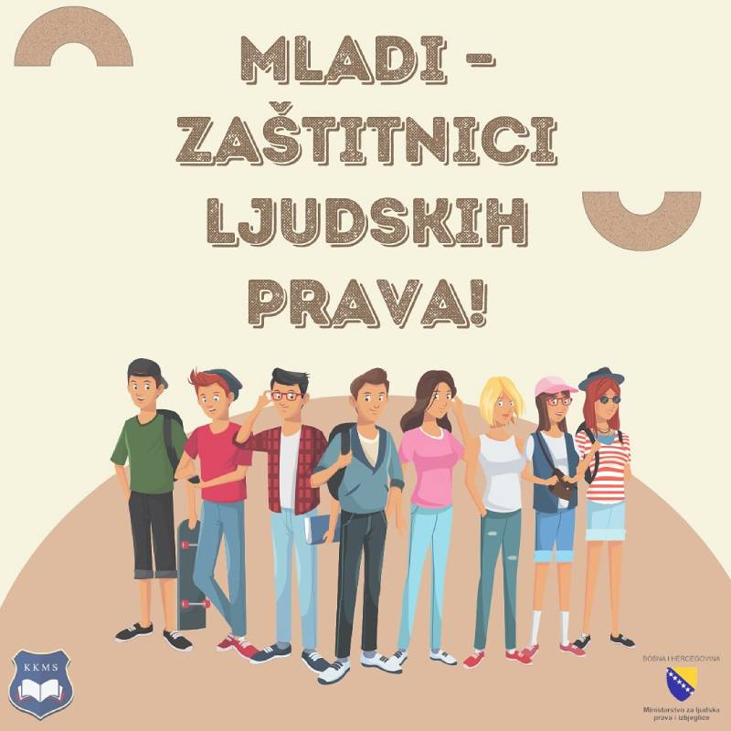 Prijava za trening “Mladi – zaštitnici ljudskih prava!”