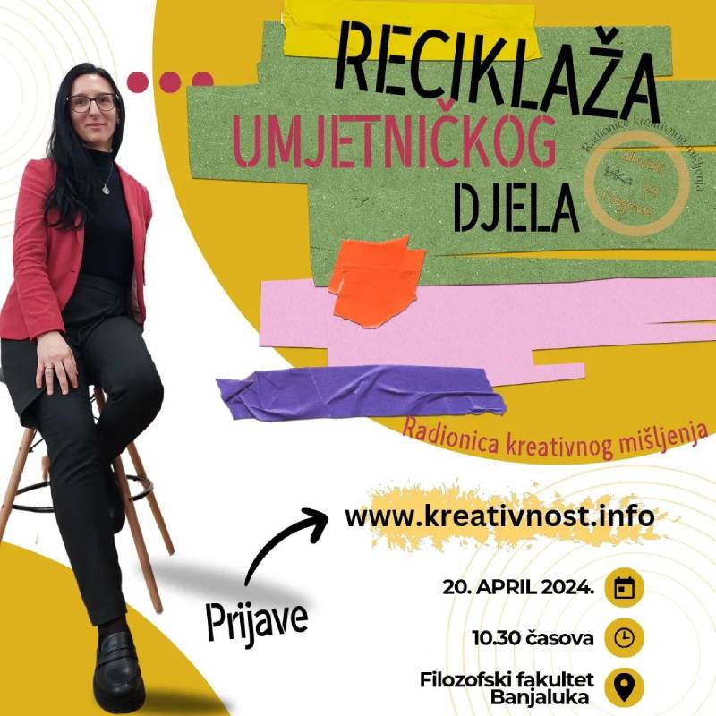 Radionica "Reciklaža umjetničkog djela"