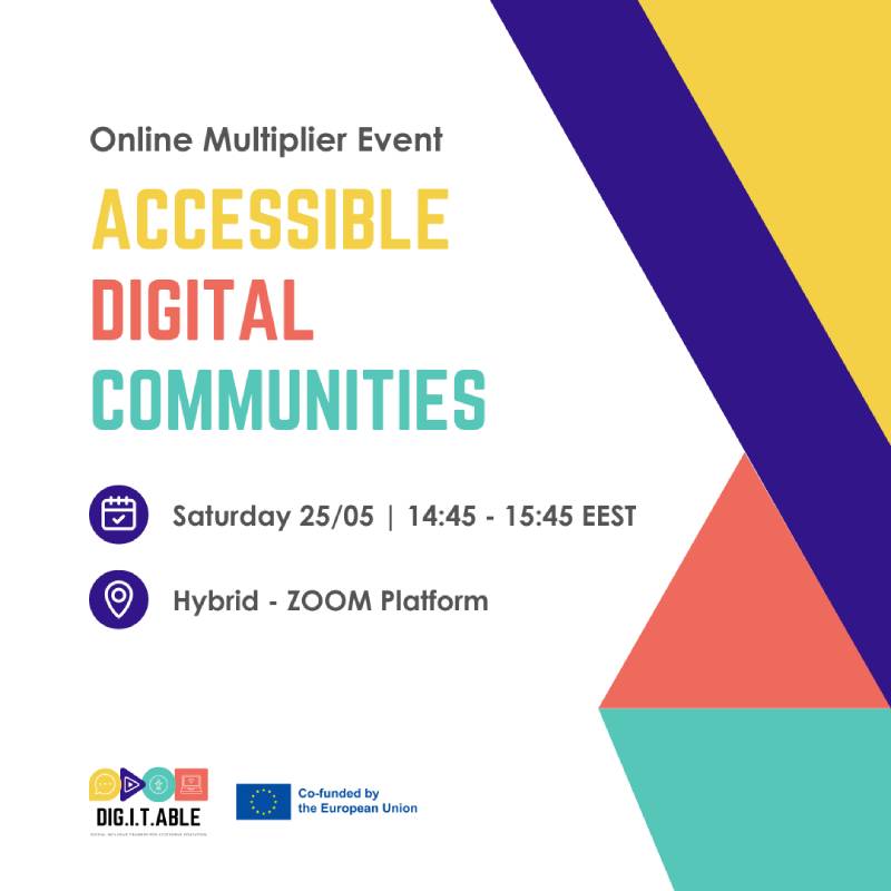 Online event: Accessible Digital Societies