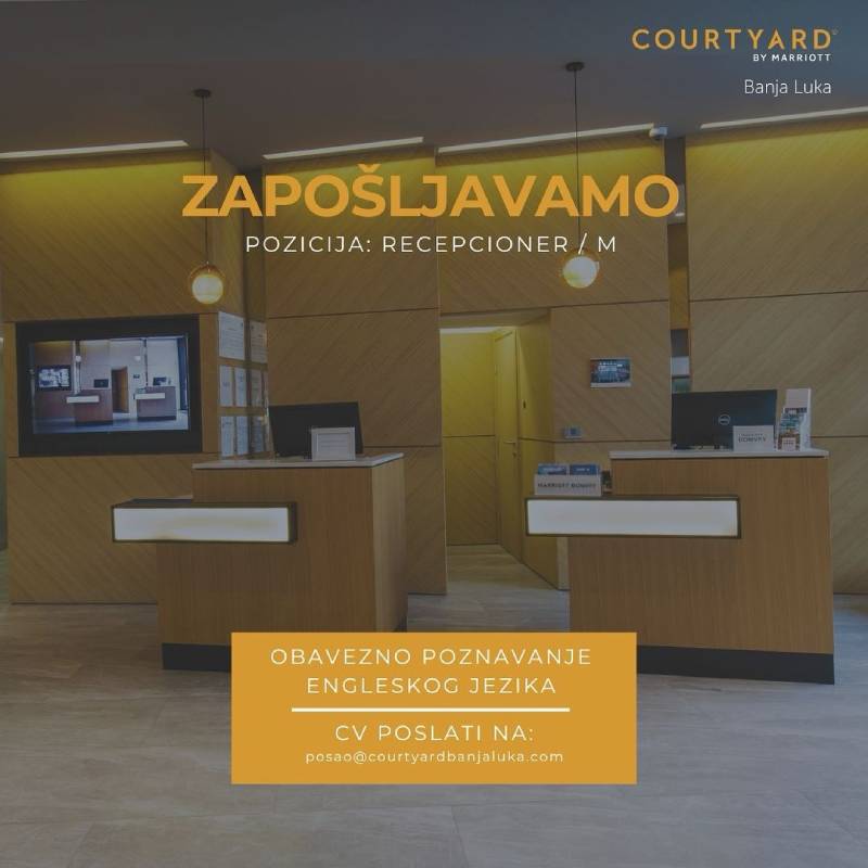 Courtyard by Marriott zapošljava