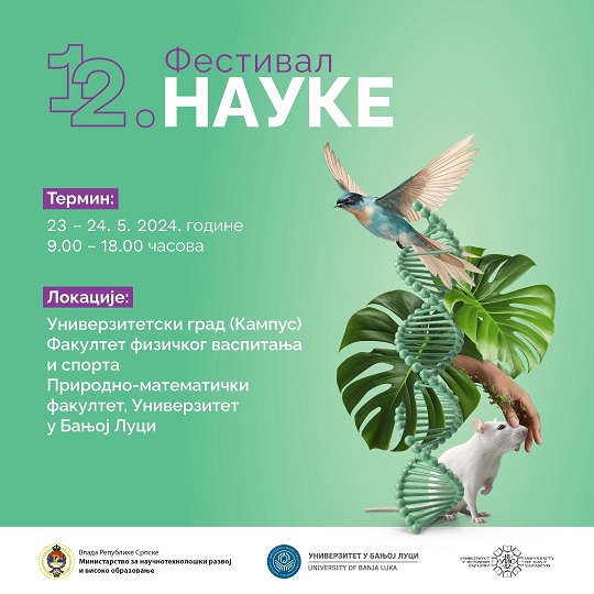 Festival nauke 23. i 24. maja 2024. godine