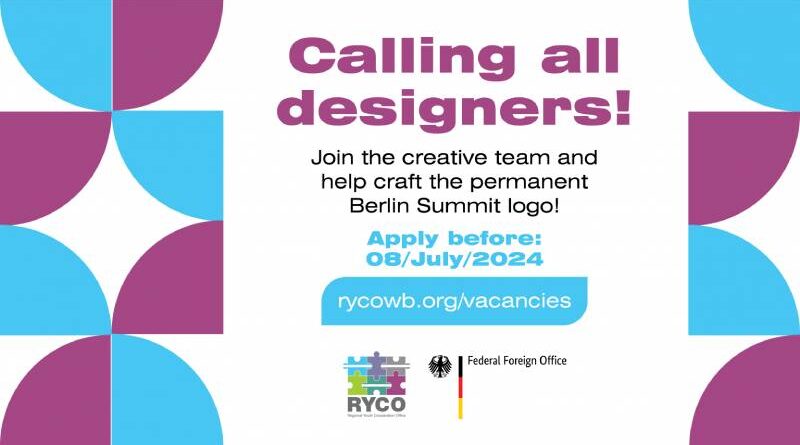 Open Call for Young Designers: Design of the Permanent Western Balkans Berlin Summit Logo