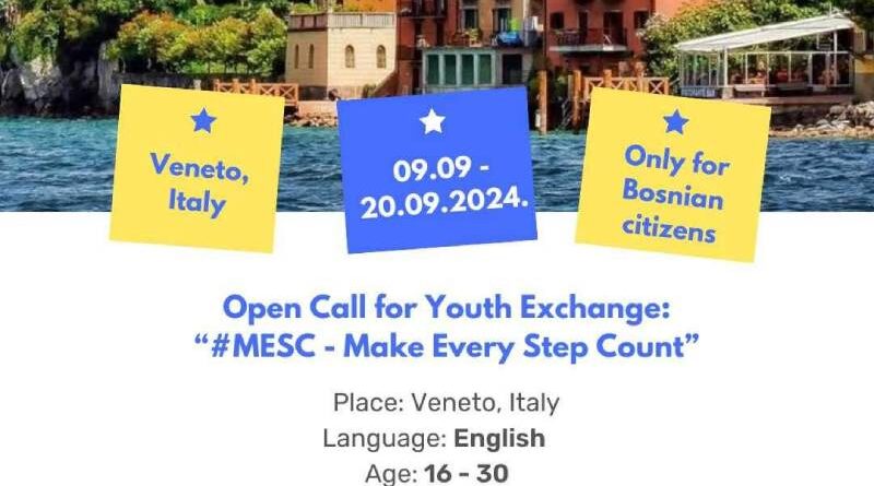 Open call for 5 participants for Youth Exchange in Loffa, Sant´Anna D´Alfaedo (Veneto, Italy)