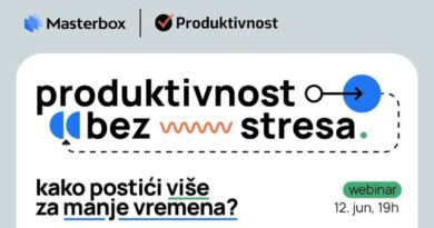 Besplatni webinar “Produktivnost bez stresa: Kako postići više za manje vremena?”