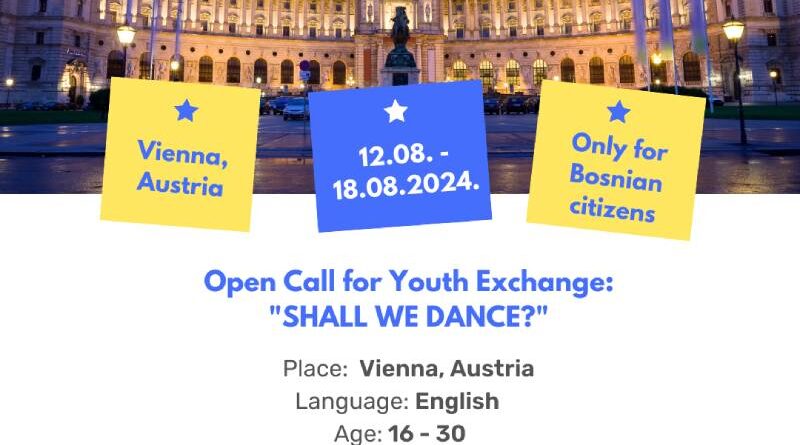 Open call for 6 participants for Youth Exchange in Vienna, Austria