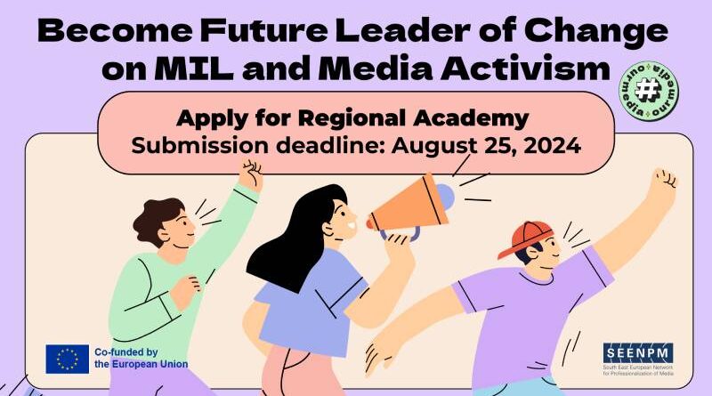 Regional Academy for Future Leaders of Change on MIL and Media Activism