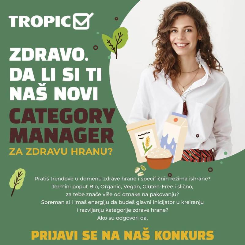 Tropic zapošljava