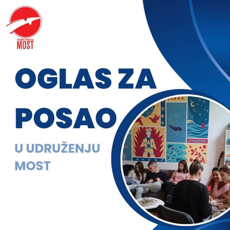 Udruženje Most zapošljava