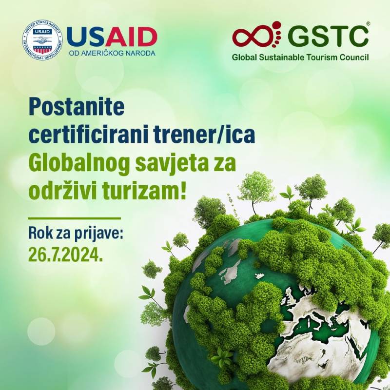 Postani certifikovani trener/ica Globalnog savjeta za održivi turizam