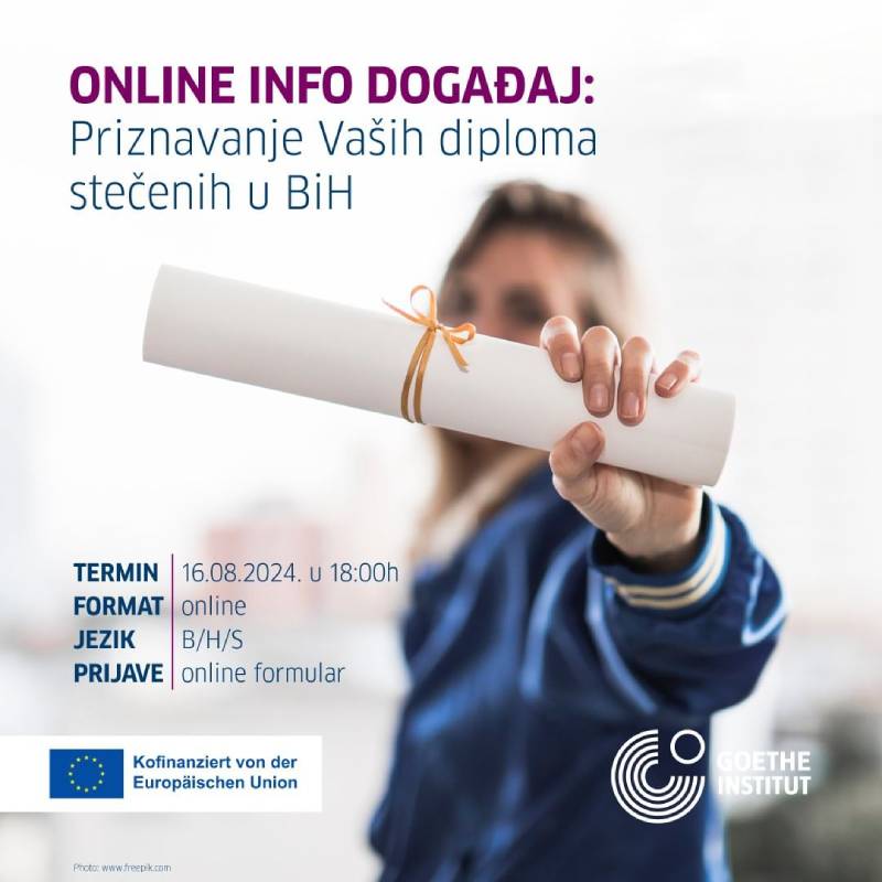 INFO radionica: Priznavanje Vaših diploma stečenih u BiH