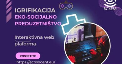 Interaktivna web platforma: Igrifikacija - ekosocijalno preduzetništvo