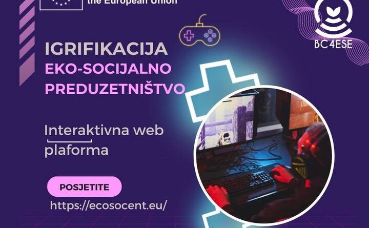 Interaktivna web platforma: Igrifikacija - ekosocijalno preduzetništvo