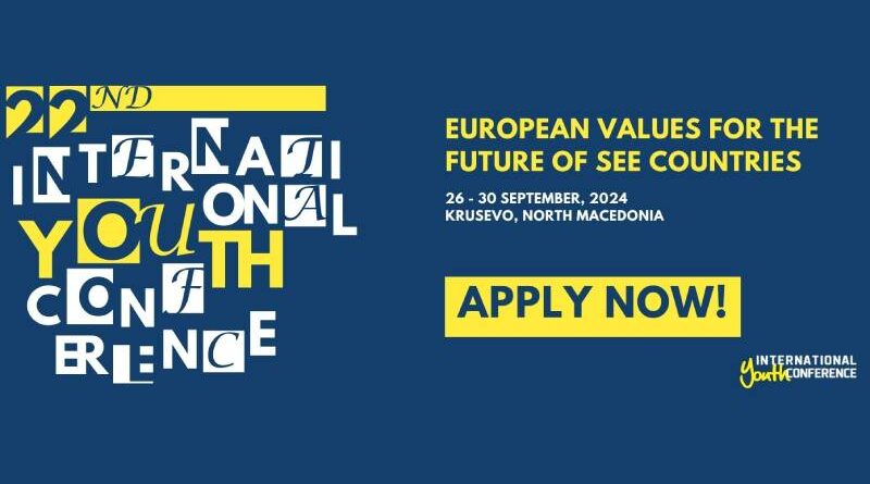 International Youth Conference "European Values for the future of the Southeastern European Countries"