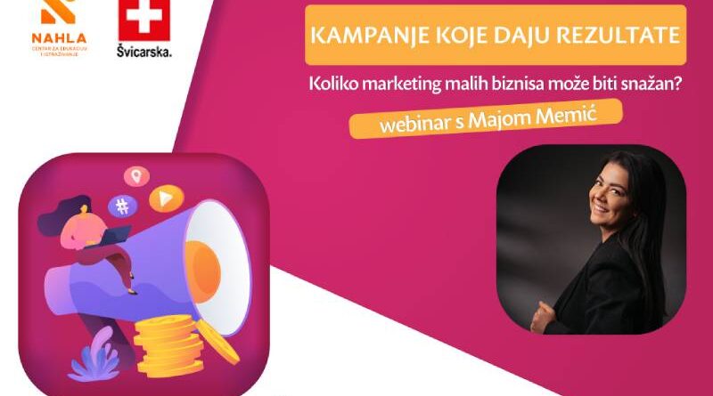 Webinar: Kampanje koje daju rezultate: Koliko marketing malih biznisa može biti snažan?