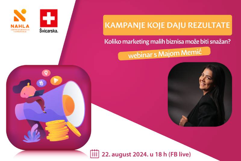 Webinar: Kampanje koje daju rezultate: Koliko marketing malih biznisa može biti snažan?