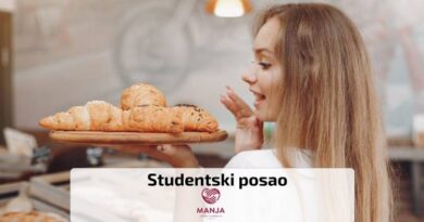 Manja zapošljava: Studentski posao